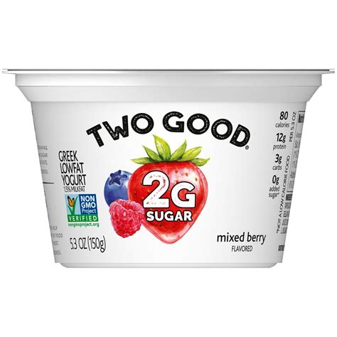 Two Good Yogurt Mixed Berry logo