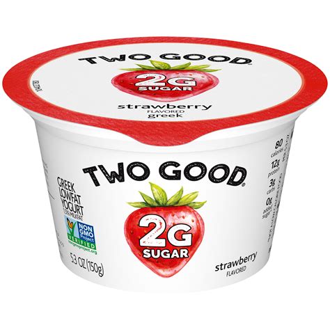 Two Good Yogurt Strawberry logo