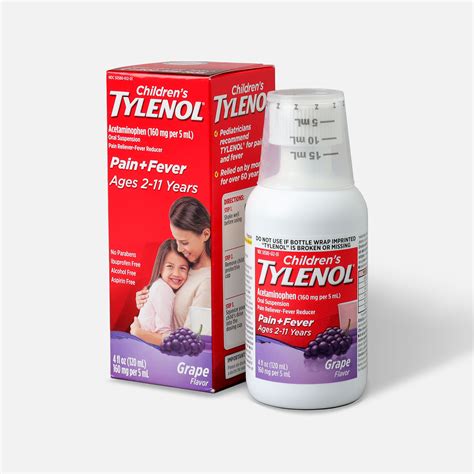 Tylenol Children's Tylenol Pain & Fever, Ages 2-11 logo