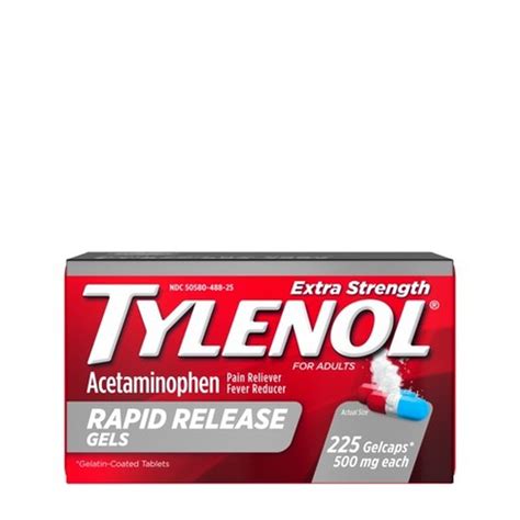 Tylenol Rapid Release Gels logo