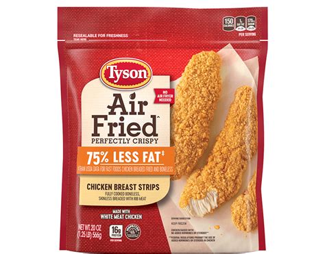 Tyson Foods Air Fried Chicken Breast Strips logo