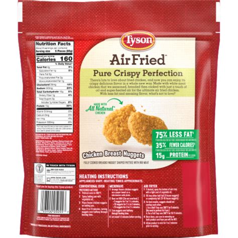Tyson Foods Air Fried Perfectly Crispy Chicken Nuggets logo