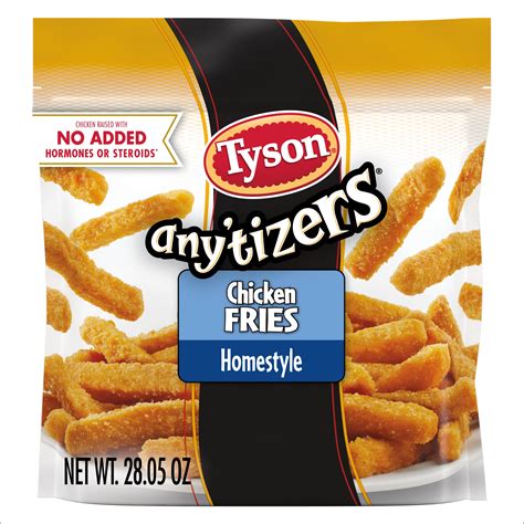 Tyson Foods Any'tizers Homestyle Chicken Fries logo