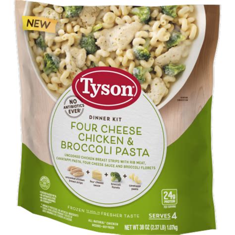 Tyson Foods Four Cheese Chicken & Broccoli Pasta Dinner Kit commercials