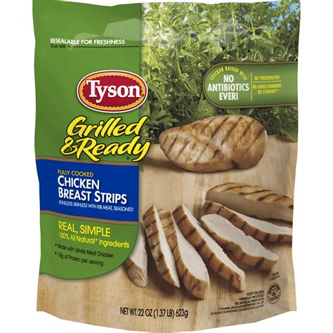 Tyson Foods Grilled & Ready Chicken Breast Fillets logo