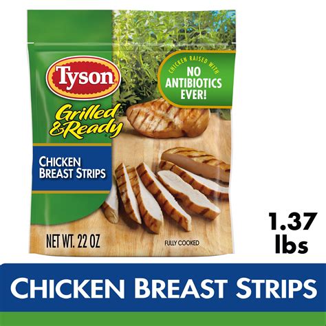 Tyson Foods Grilled & Ready Chicken Breast Strips logo