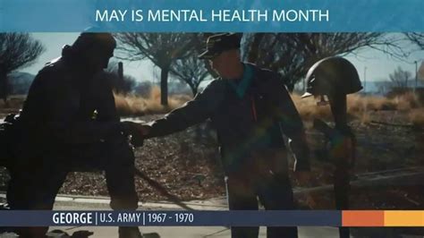 U.S. Department of Veterans Affairs TV Spot, 'Mental Health Month: George' created for U.S. Department of Veterans Affairs