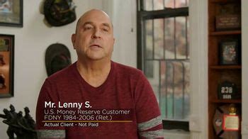 U.S. Money Reserve TV Spot, 'Lenny S.: Another Avenue' created for U.S. Money Reserve