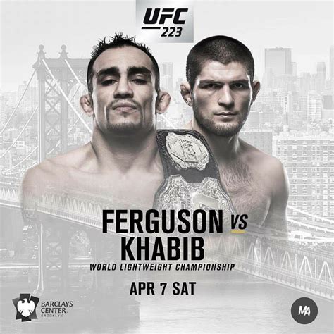 UFC 223 TV commercial - Ferguson vs. Khabib: Two Title Fights