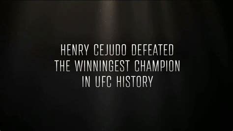 UFC Fight Pass TV Spot, 'Year of the Fighter: Henry Cejudo'