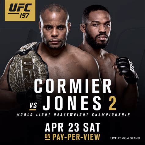 UFC TV Spot, 'Cormier vs Jones 2: It's Time!'