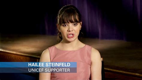 UNICEF USA TV Commercial Featuring Hailee Steinfeld created for UNICEF