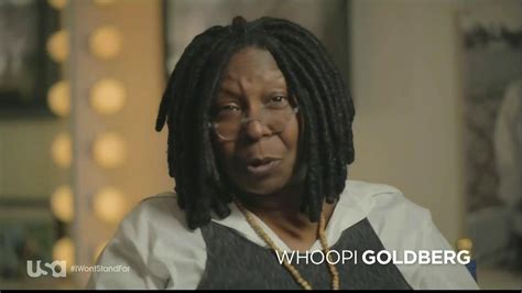 USA Characters Unite TV Spot, 'I Won't Stand For' Featuring Whoopi Goldberg