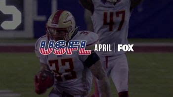 USFL Football Super Bowl 2023 TV Promo, 'April' created for FOX