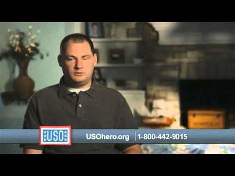 USO TV commercial - Corporal Matthew Bradford