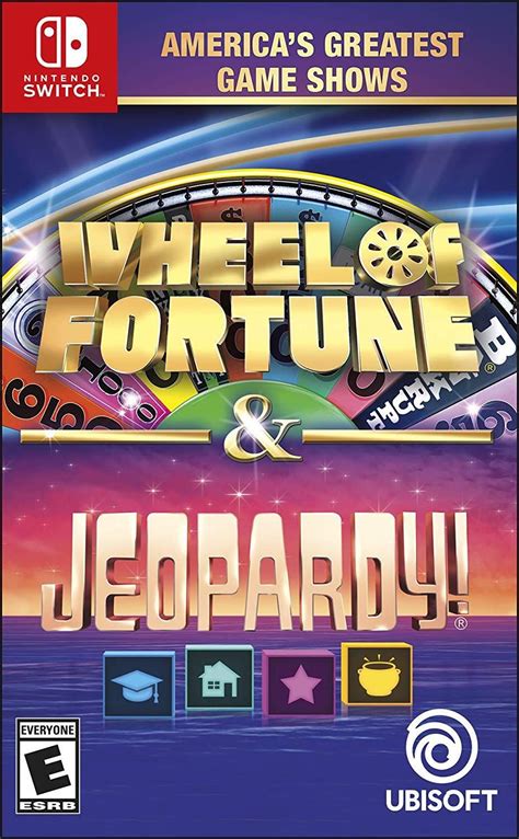 Ubisoft America's Greatest Game Shows: Wheel of Fortune & Jeopardy! logo