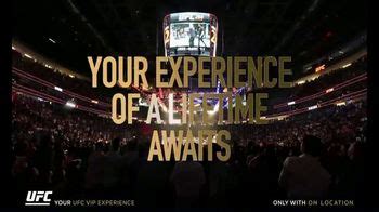 Ultimate Fighting Championship TV commercial - VIP Experience