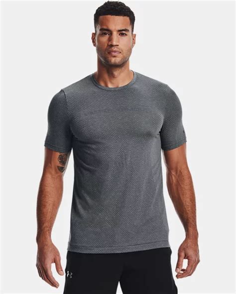 Under Armour RUSH Seamless Fitted Men’s Short Sleeve Shirt logo