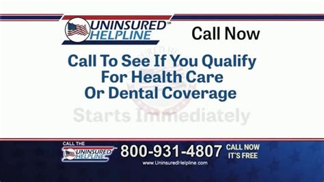 Uninsured Helpline TV commercial - Get What You Deserve