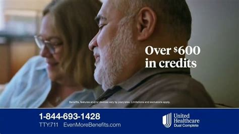 UnitedHealthcare Dual Complete TV Spot, 'Get More Benefits: Up to $200 Every Month'