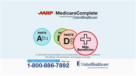 UnitedHealthcare MedicareComplete TV commercial - Ahora es el momento