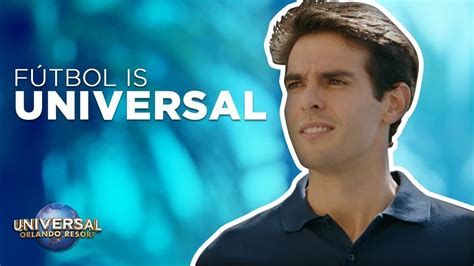 Universal Parks & Resorts TV Spot, 'Fútbol es universal' con Kaká featuring Andres Cantor