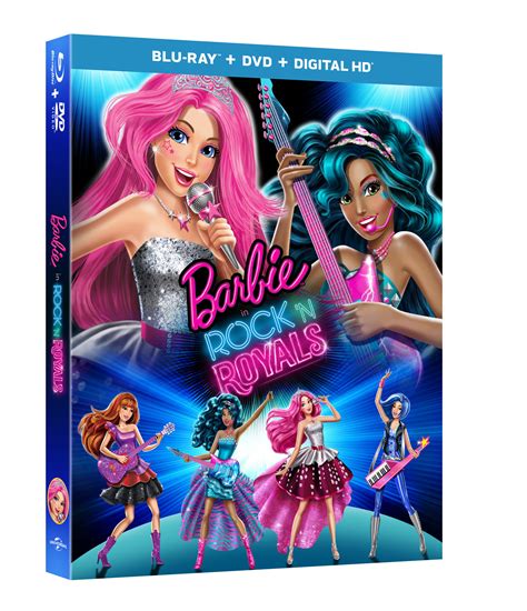 Universal Pictures Home Entertainment Barbie Rock 'N Royals logo