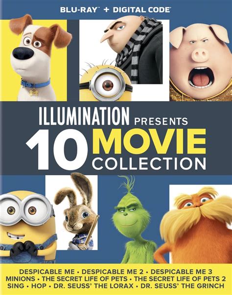 Universal Pictures Home Entertainment Illumination Presents: 10-Movie Collection