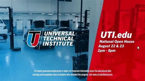 Universal Technical Institute TV Spot, 'The Door Is Open' created for Universal Technical Institute (UTI)