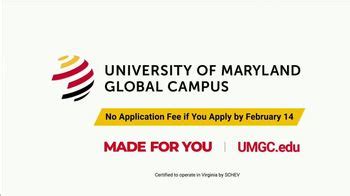 University of Maryland Global Campus TV commercial - Exceptionally Proud: No Application Fee