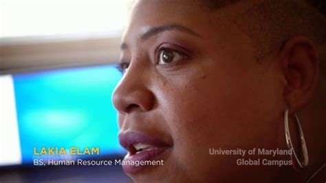 University of Maryland Global Campus TV Spot, 'Lakia: Human Resources'