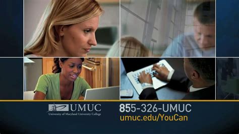 University of Maryland University College TV Commercial For You Can created for University of Maryland Global Campus