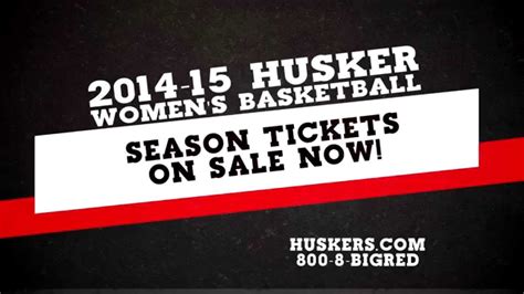 University of Nebraska Women's Basketball Season Tickets TV Spot