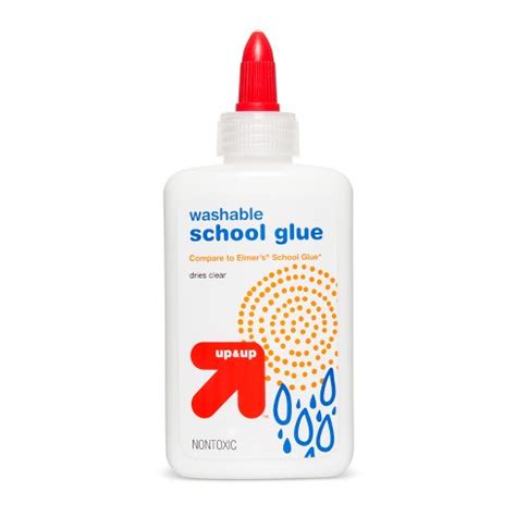 Up & Up 4 oz. Washable School Glue logo