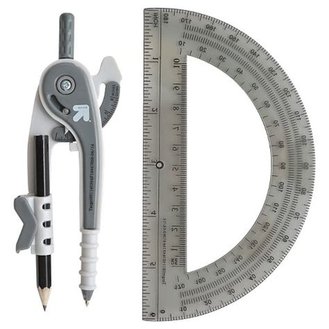 Up & Up Compass & Protractor Set