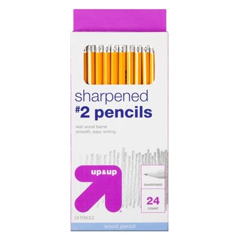 Up & Up Presharpened Wood Pencils logo