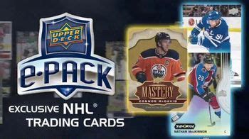 Upper Deck e-Pack TV commercial - NHL Players
