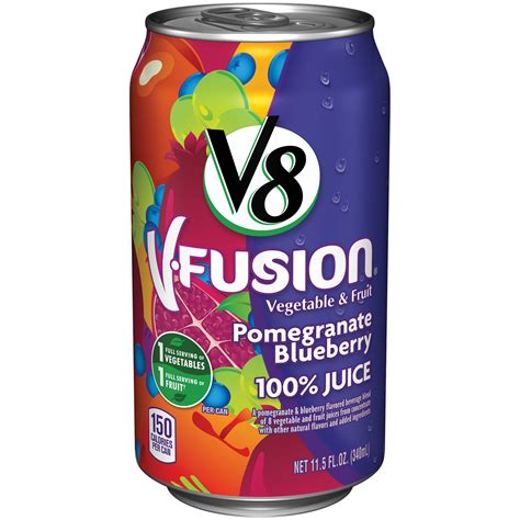 V8 Juice V-Fusion Pomegranate Blueberry logo