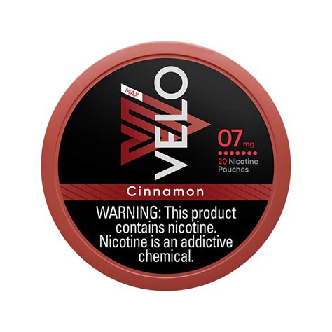 VELO Nicotine Pouch Max Cinnamon logo