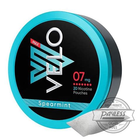 VELO Nicotine Pouch Max Spearmint logo