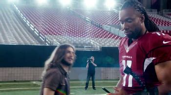 VISA Checkout TV Spot, 'One-Handed' Featuring Larry Fitzgerald, Drew Brees featuring Andrew Luck