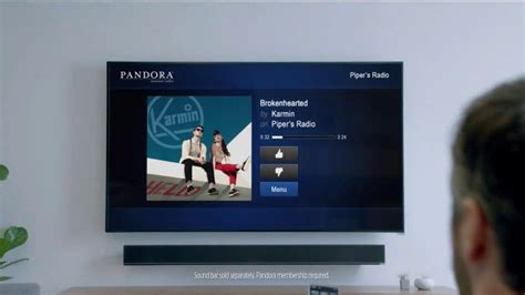 VIZIO M-Series Smart TV with Pandora Radio TV Spot, 'My Station'