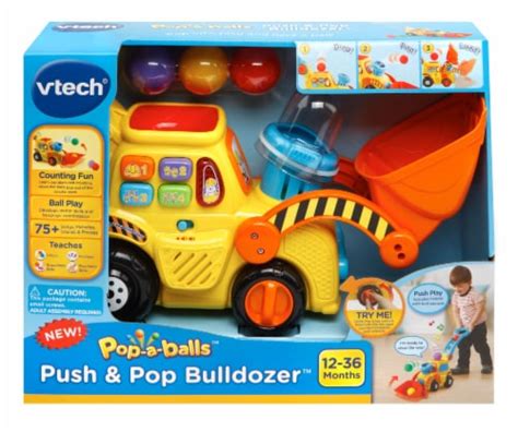 VTech Pop-a-Balls Push and Pop Bulldozer logo