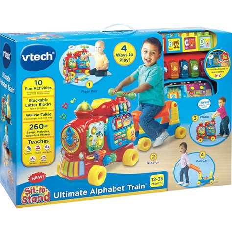 VTech Sit-to-Stand Ultimate Alphabet Train commercials