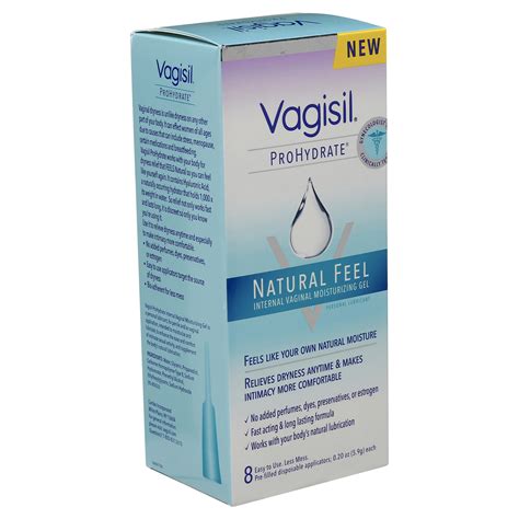 Vagisil ProHydrate Natural Feel Moisturizing Gel logo