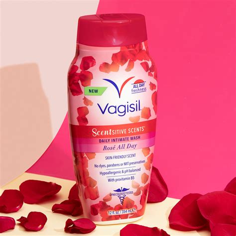 Vagisil Scentsitive Scents Rose All Day Daily Intimate Wash