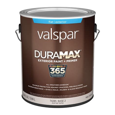 Valspar Duramax Flat Latex Exterior Paint