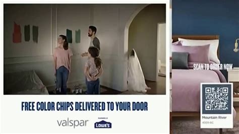 Valspar TV Spot, 'Discussion: Free Color Chip Delivery'