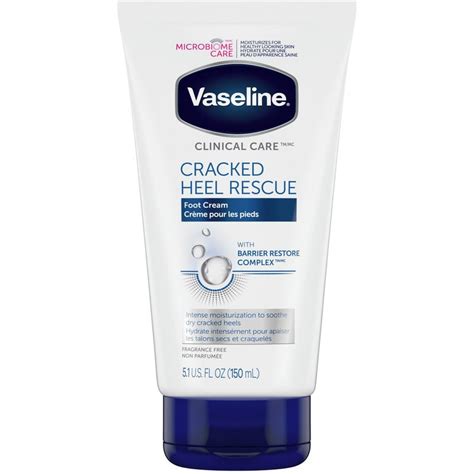 Vaseline Clinical Care Cracked Heel Rescue logo