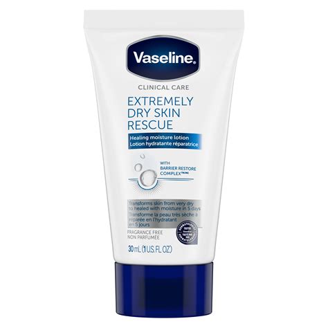 Vaseline Clinical Care Extremely Dry Skin Rescue logo
